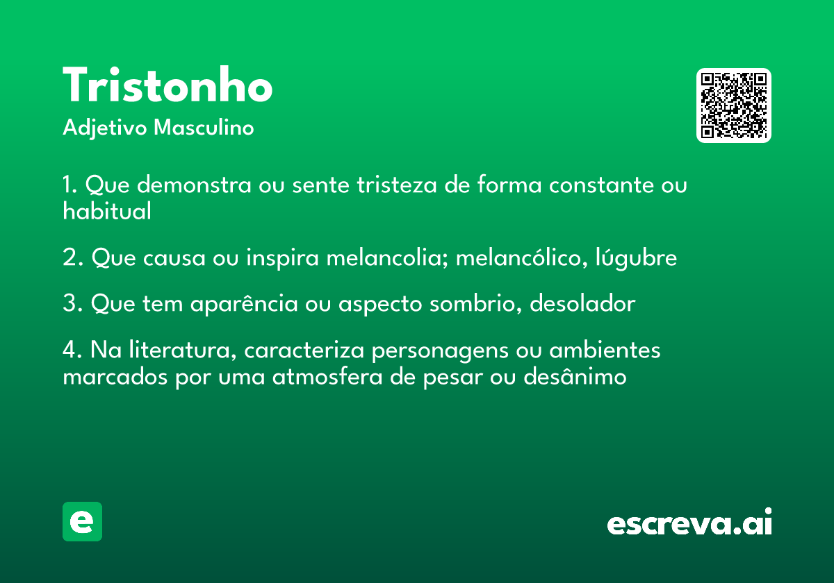 tristonho