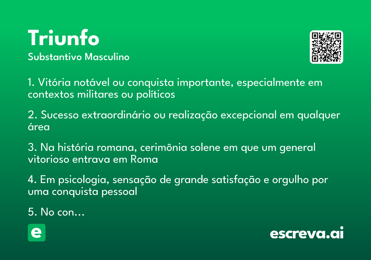 triunfo