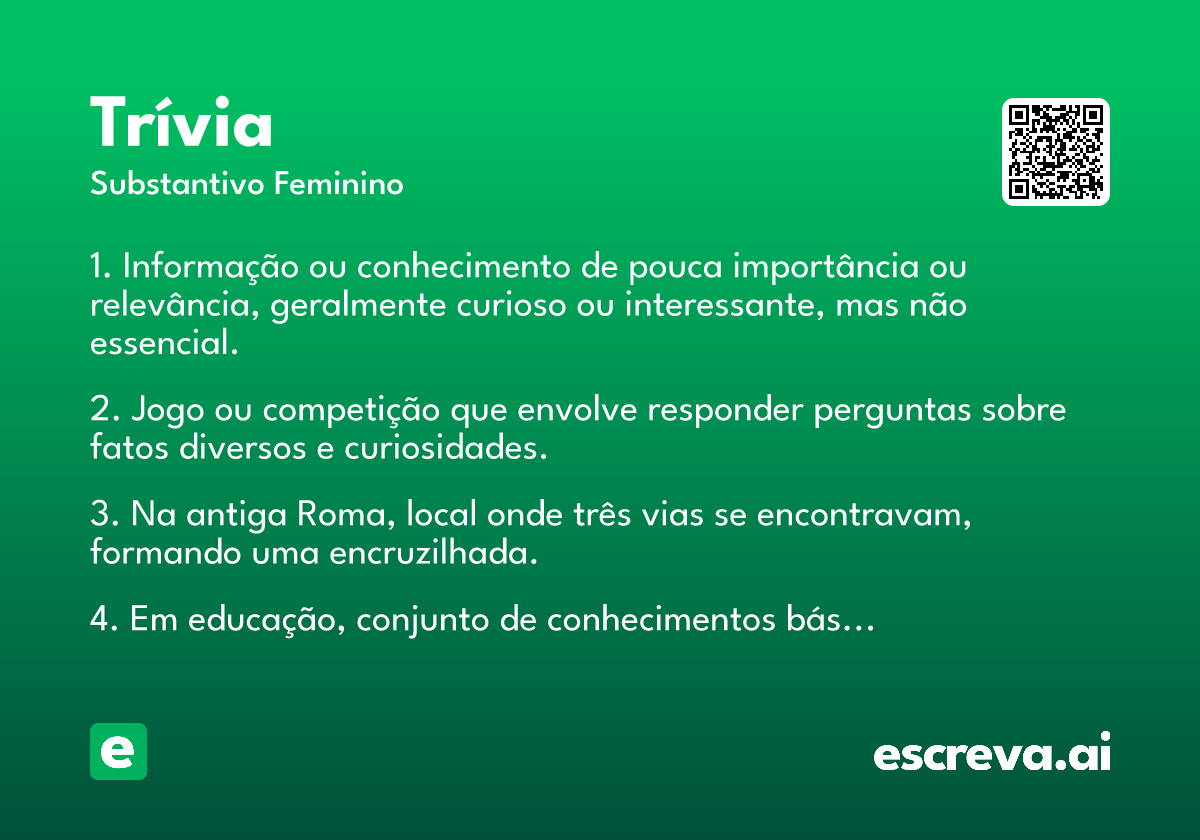 trívia