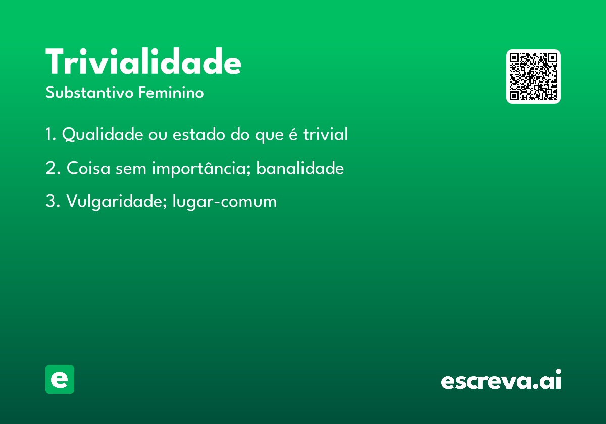 trivialidade