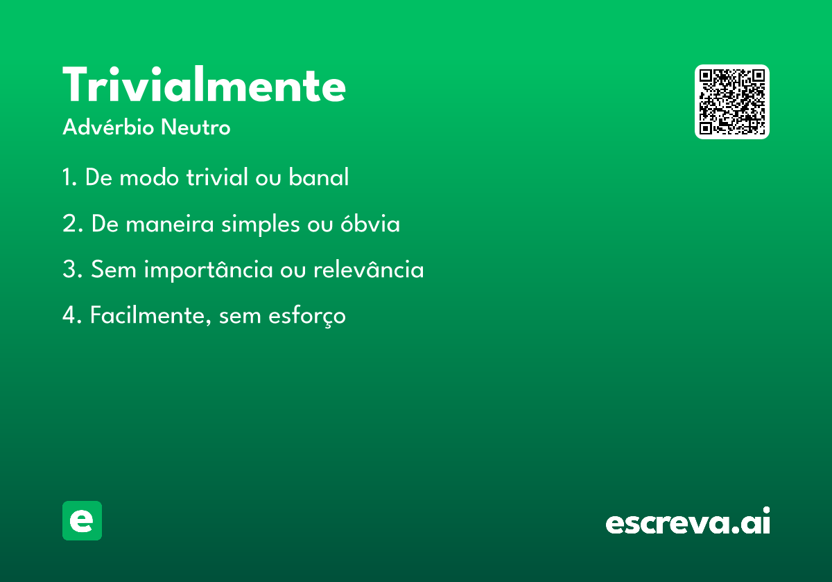 trivialmente