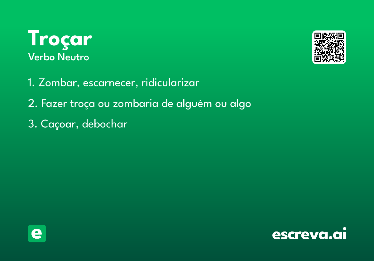 troçar