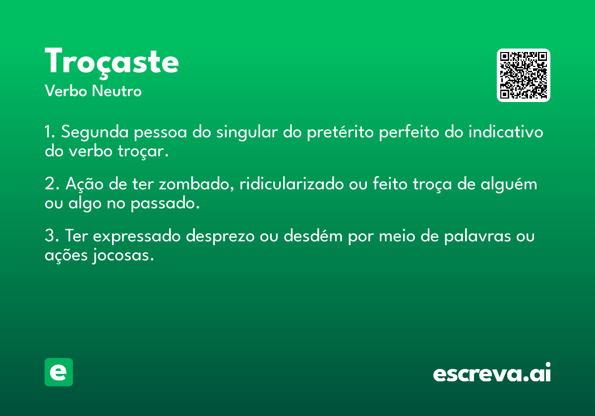 troçaste