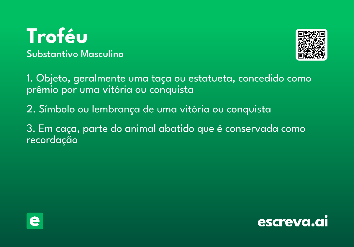 troféu