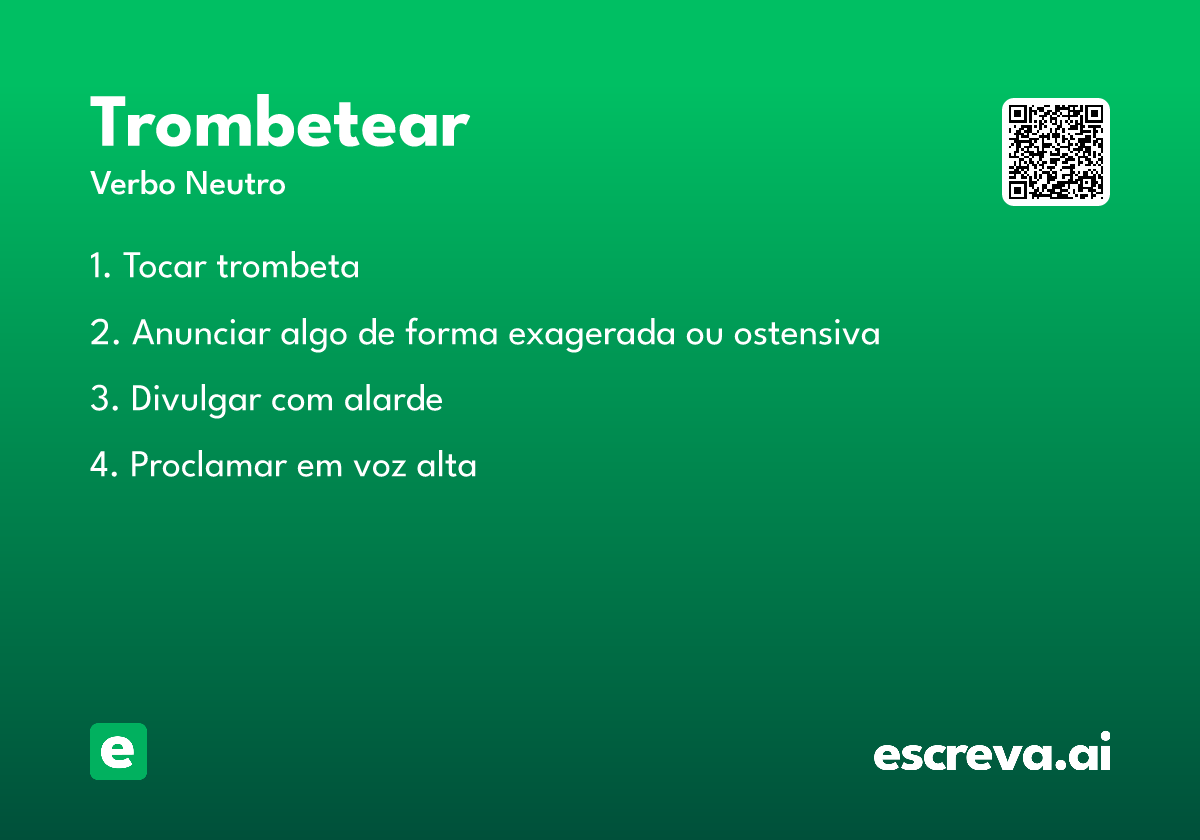 trombetear