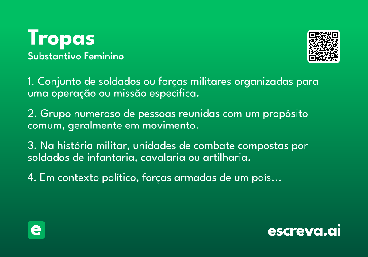 tropas