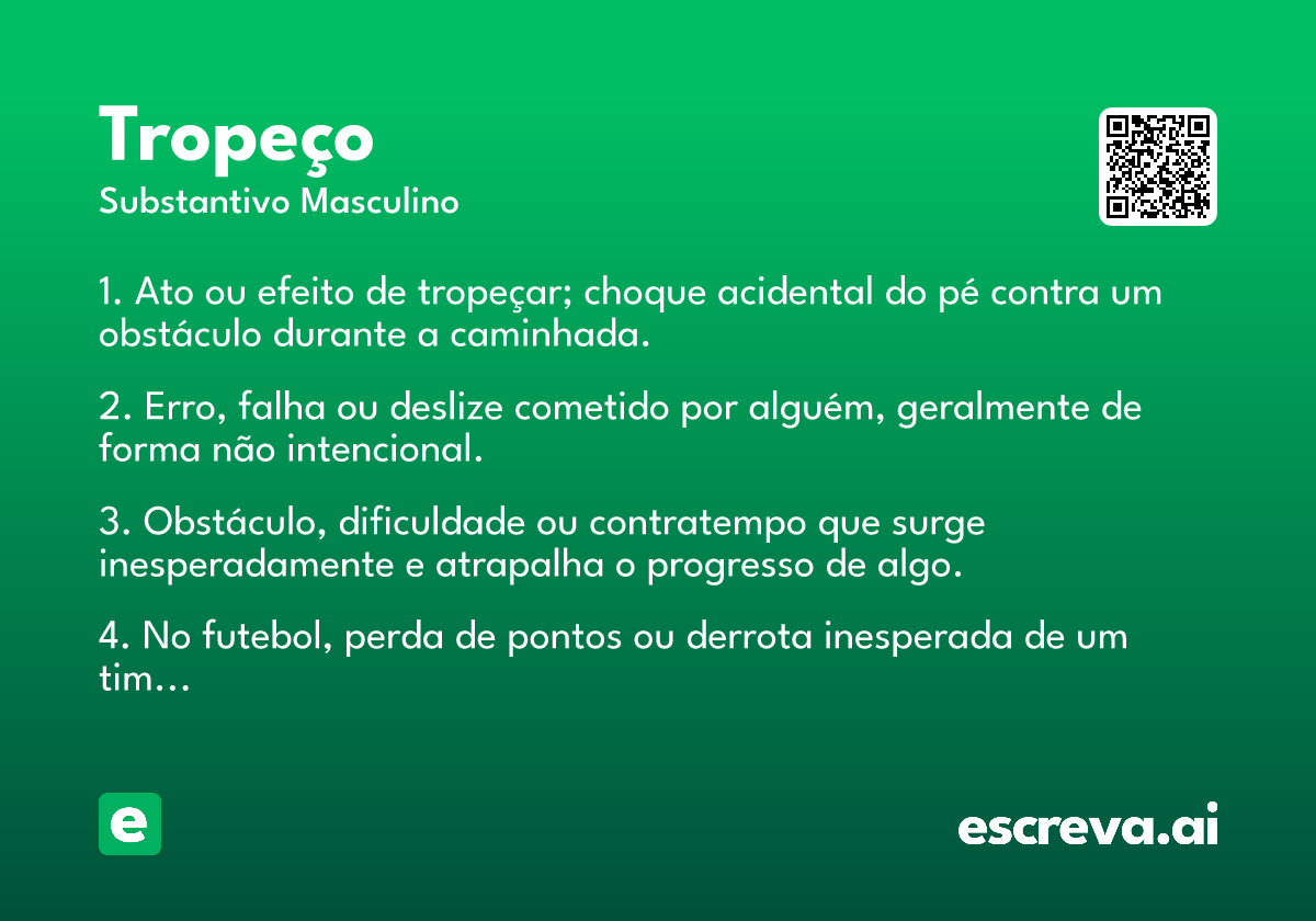 tropeço