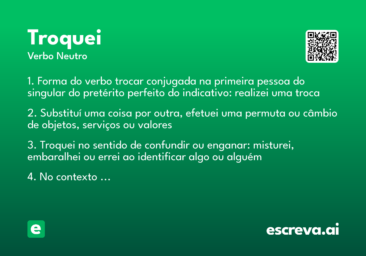 troquei
