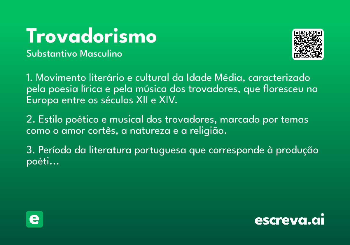 trovadorismo