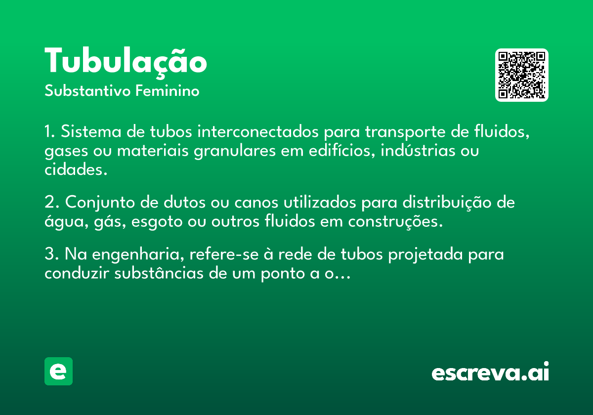 tubulação