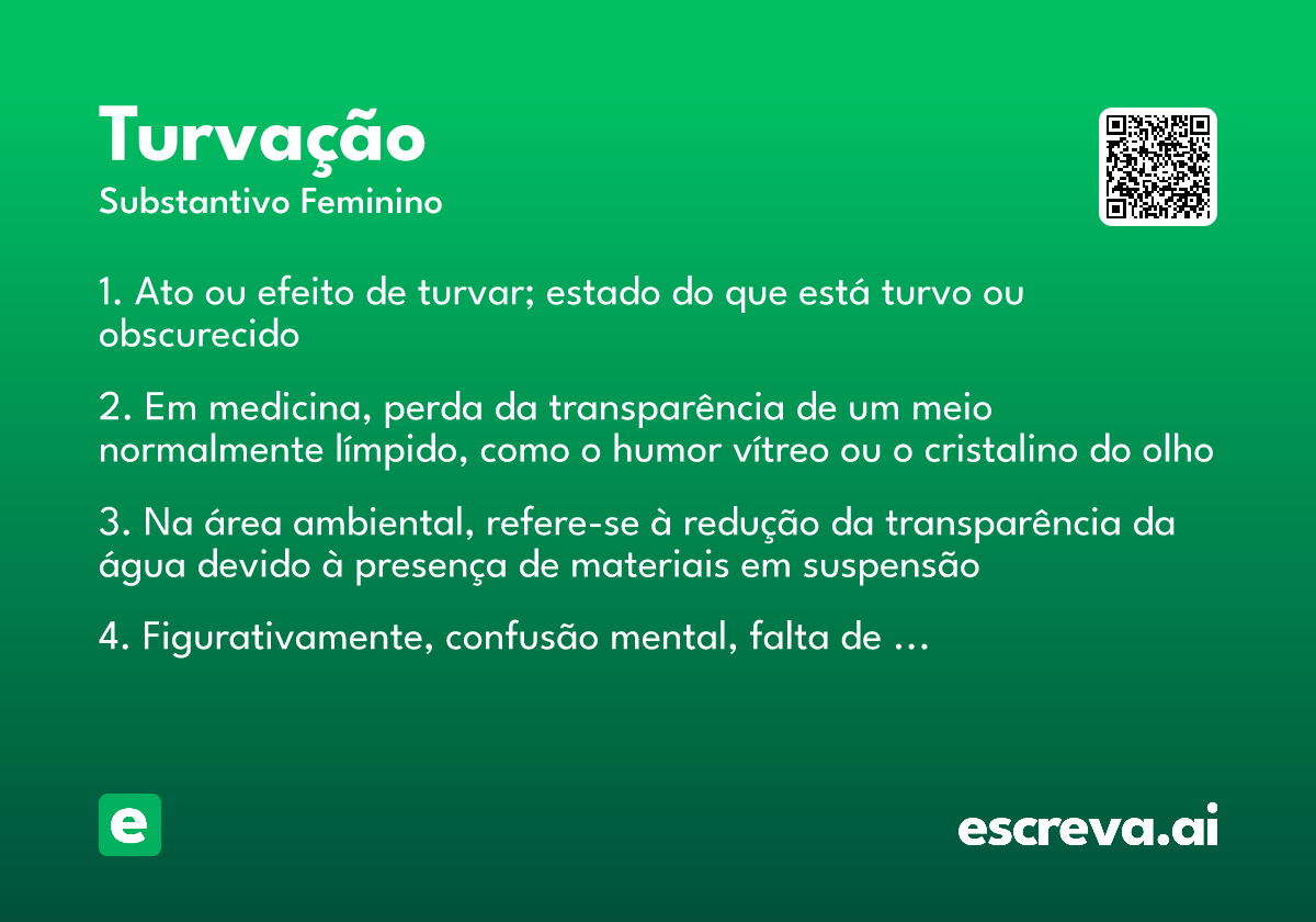 turvação