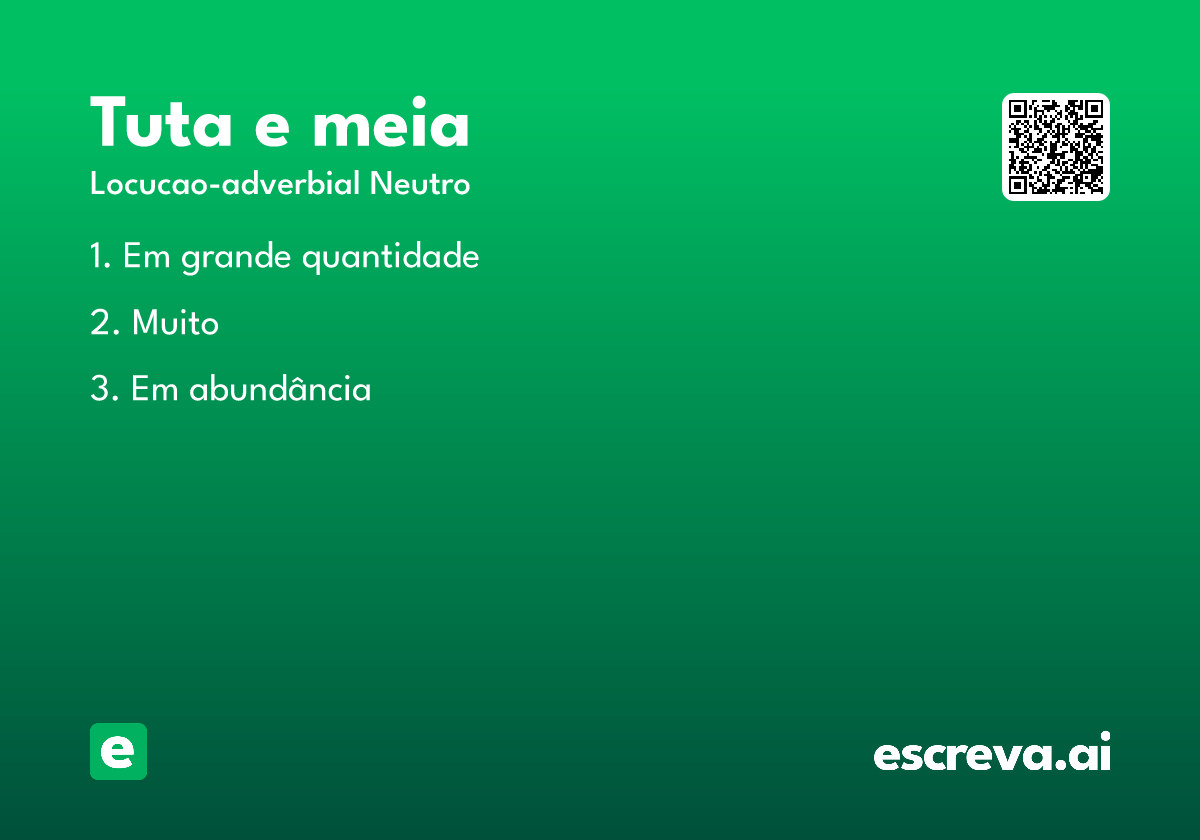 tuta e meia