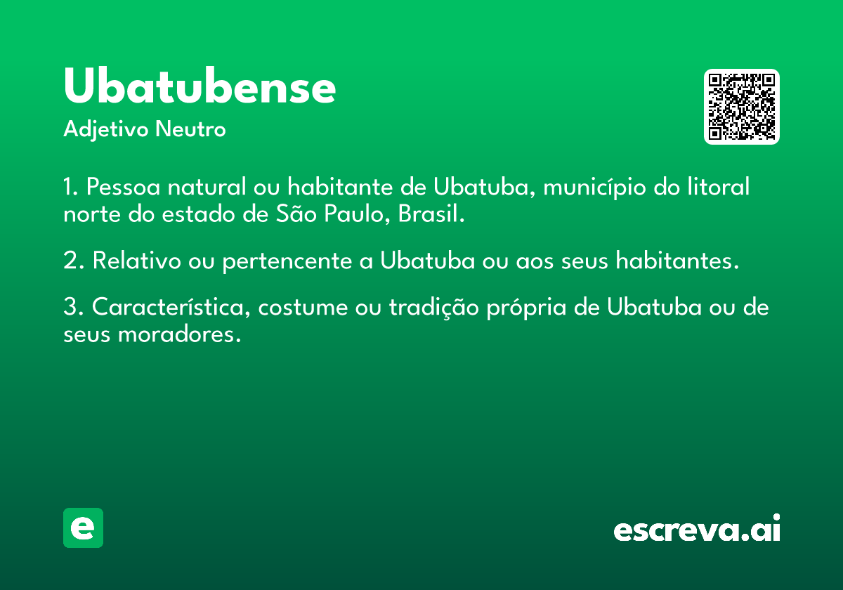 ubatubense