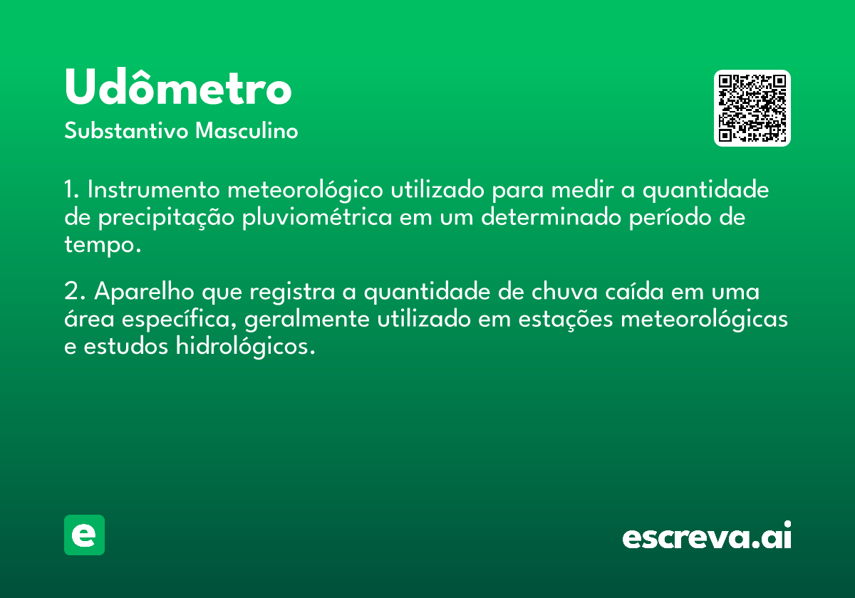 udômetro