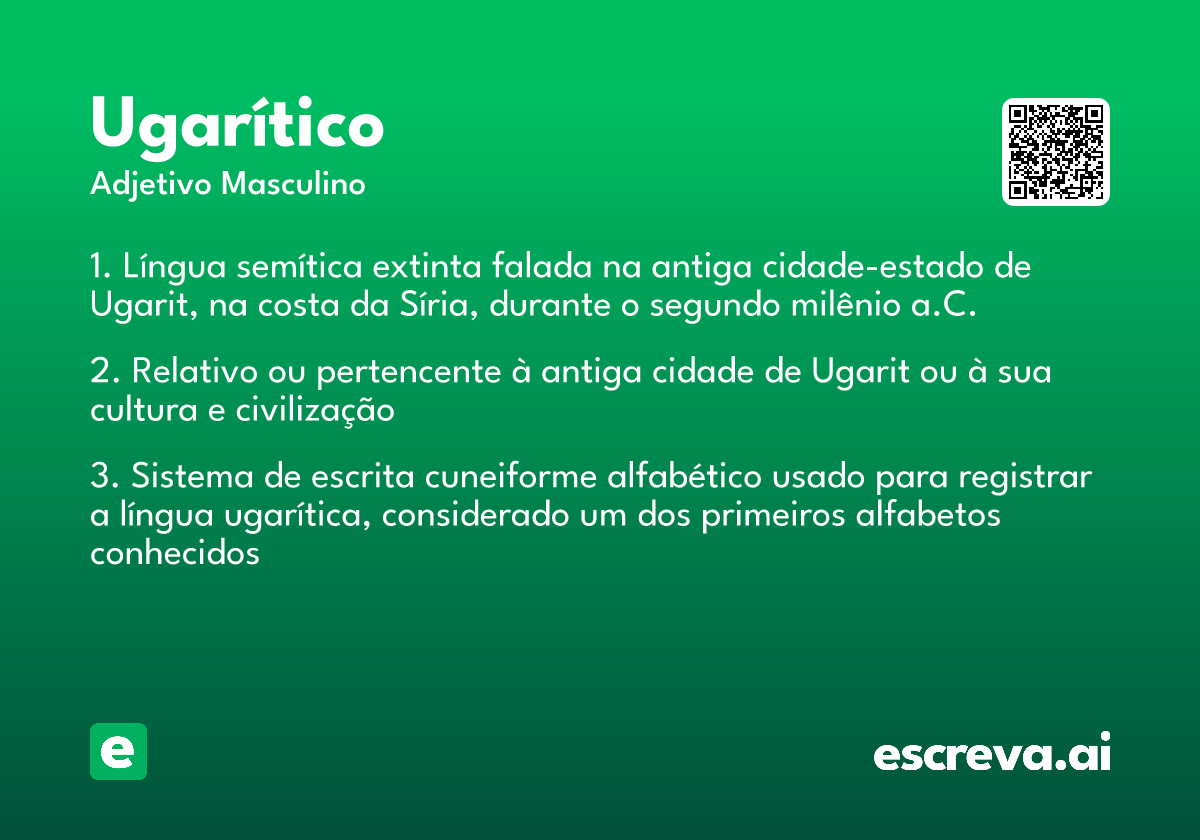 ugarítico