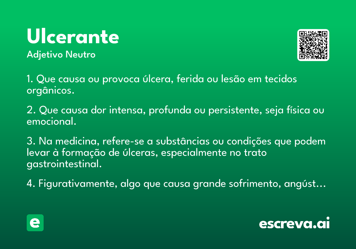 ulcerante