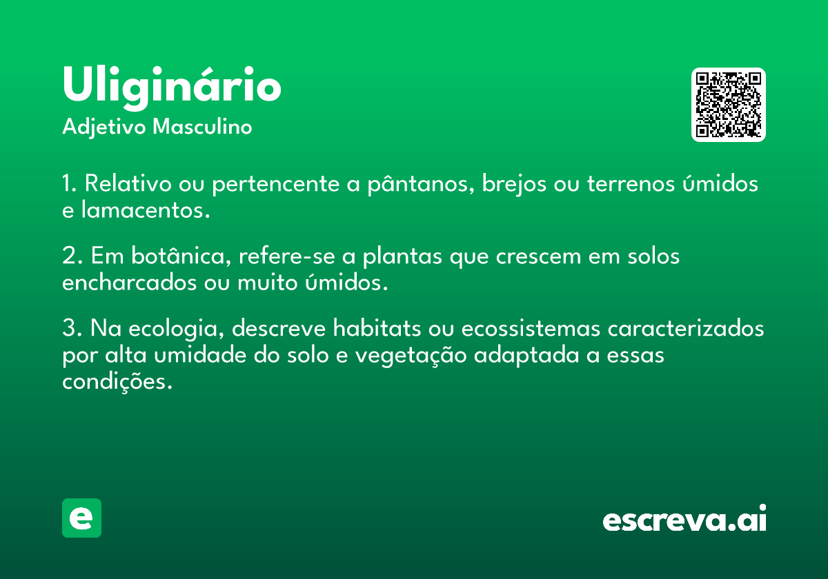 uliginário