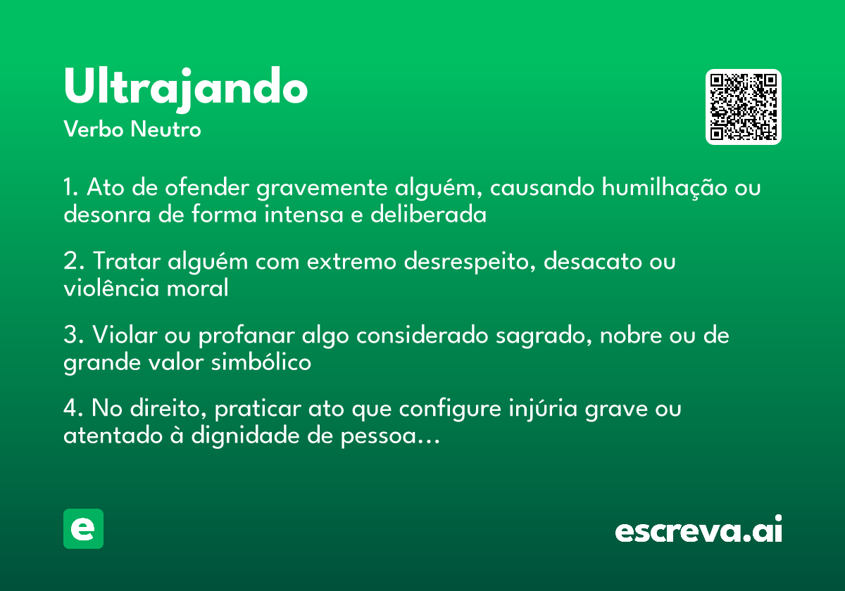 ultrajando