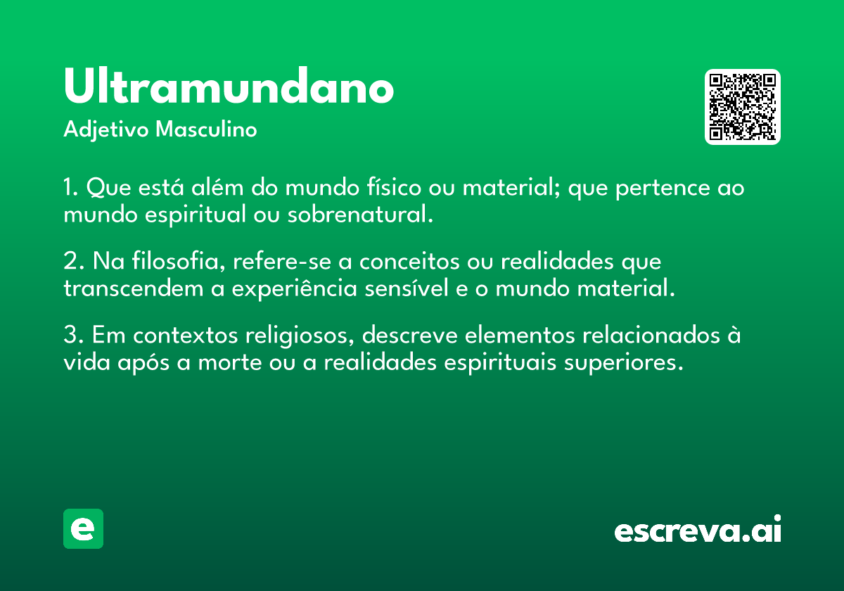 ultramundano