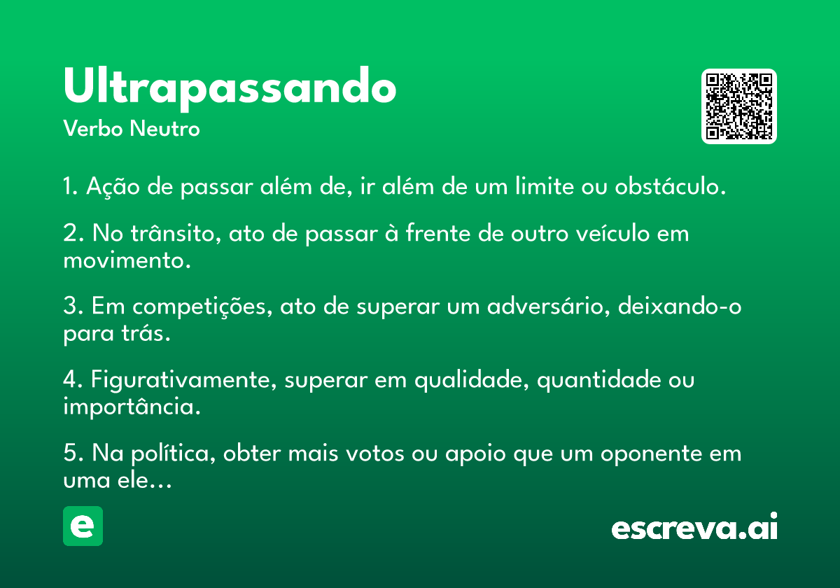 ultrapassando