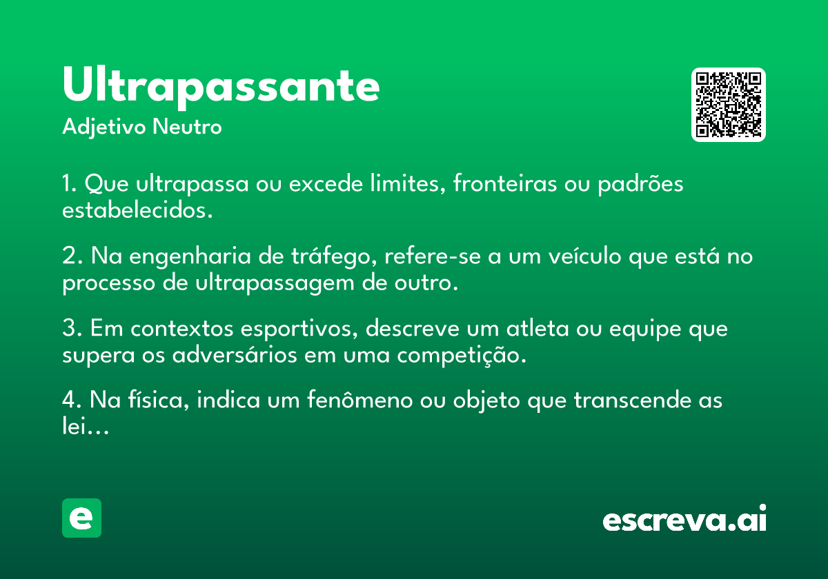 ultrapassante