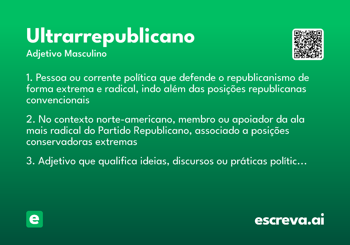 ultrarrepublicano