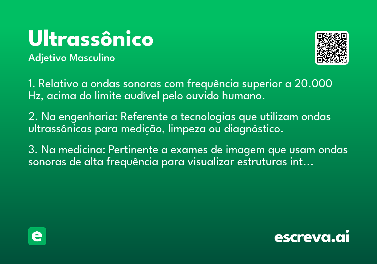 ultrassônico