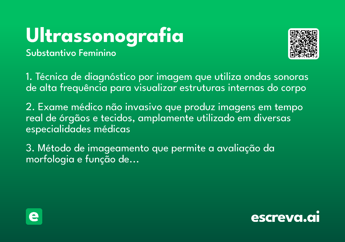 ultrassonografia