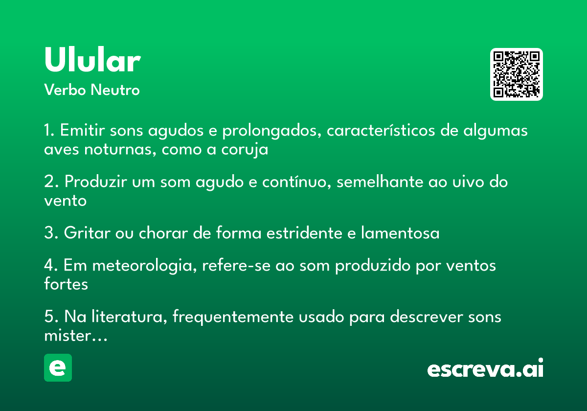 ulular