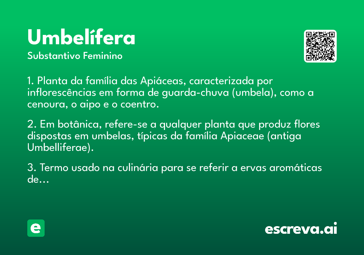 umbelífera