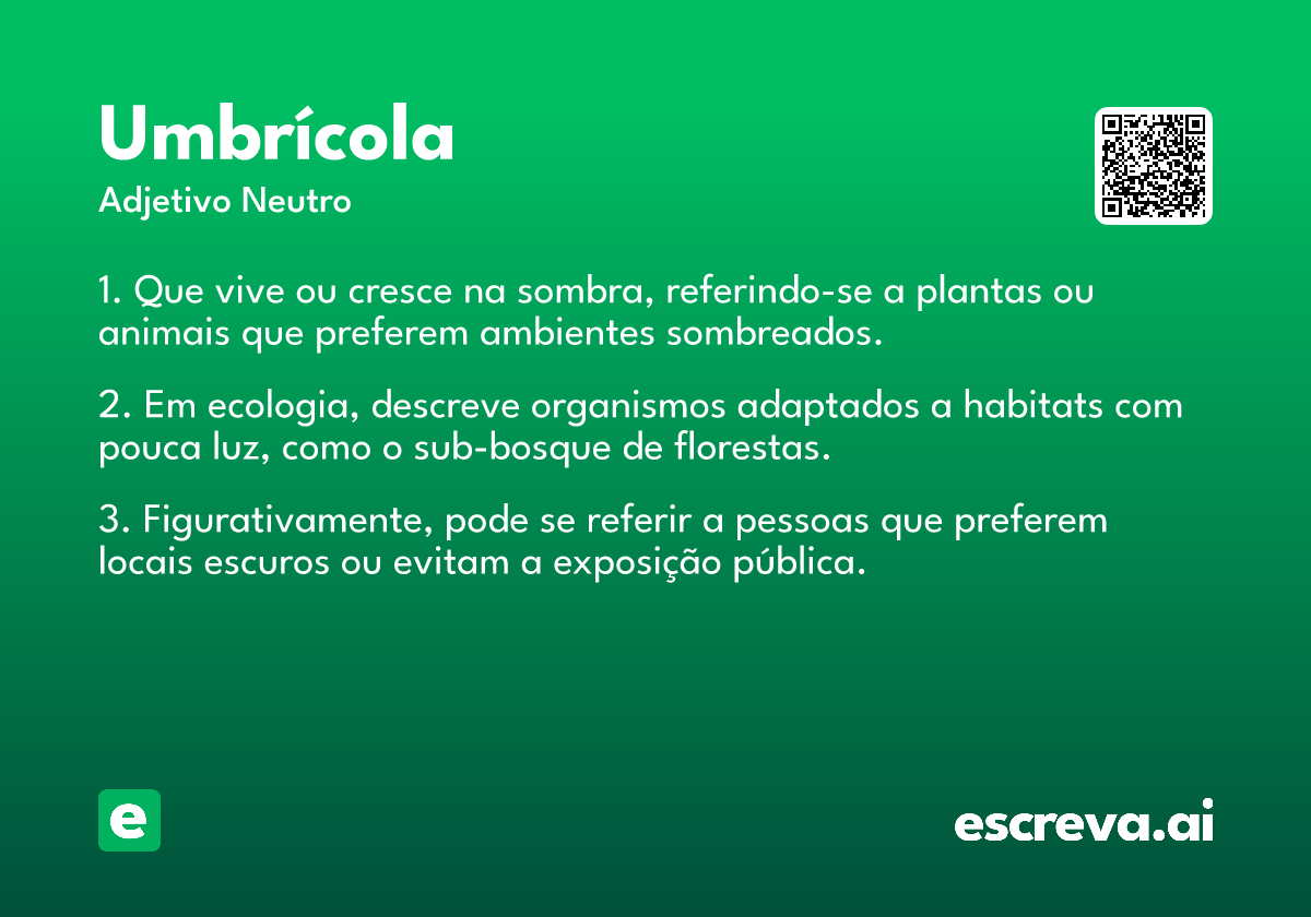umbrícola
