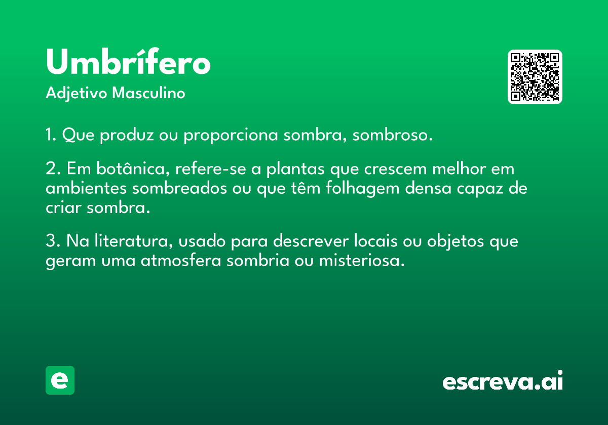 umbrífero