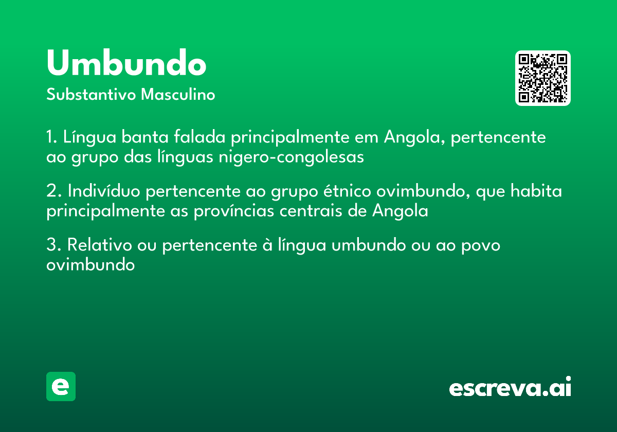 umbundo