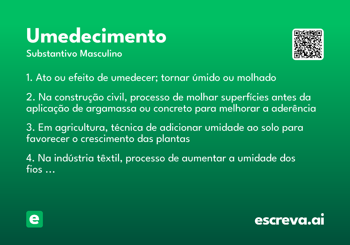 umedecimento