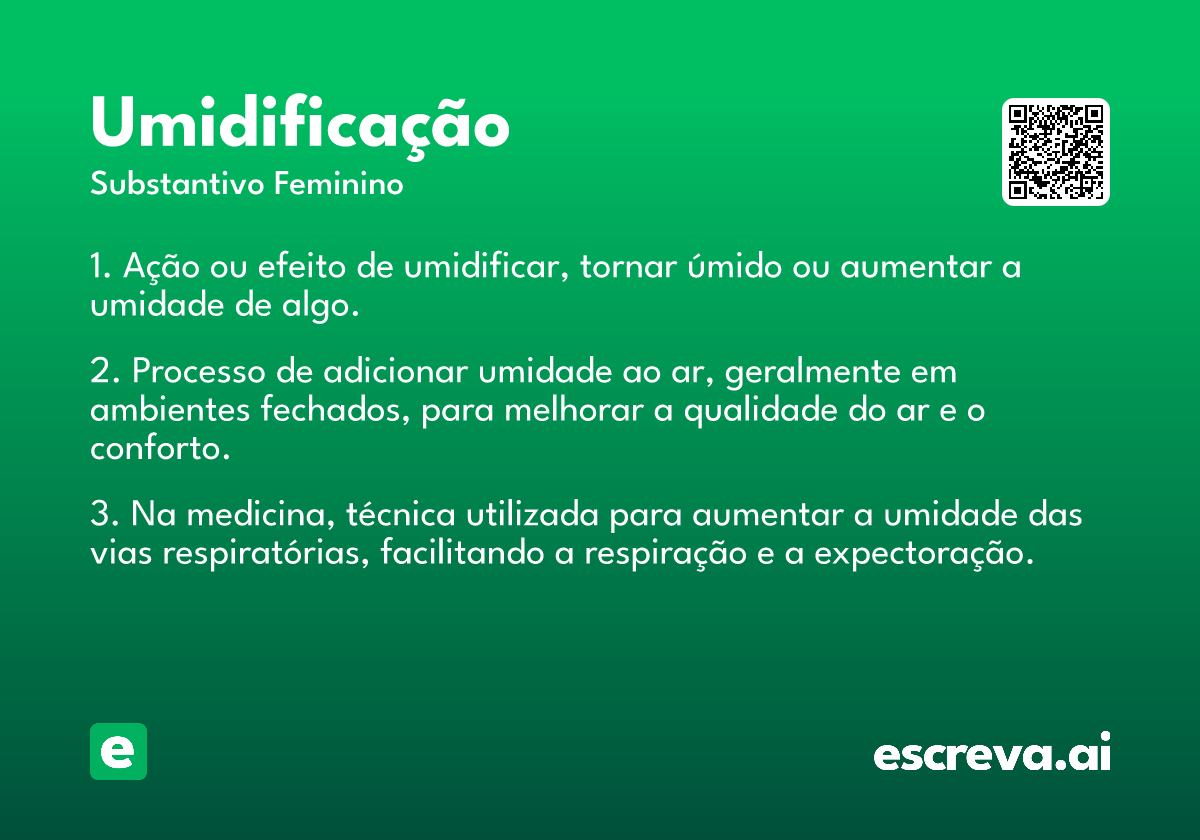 umidificação