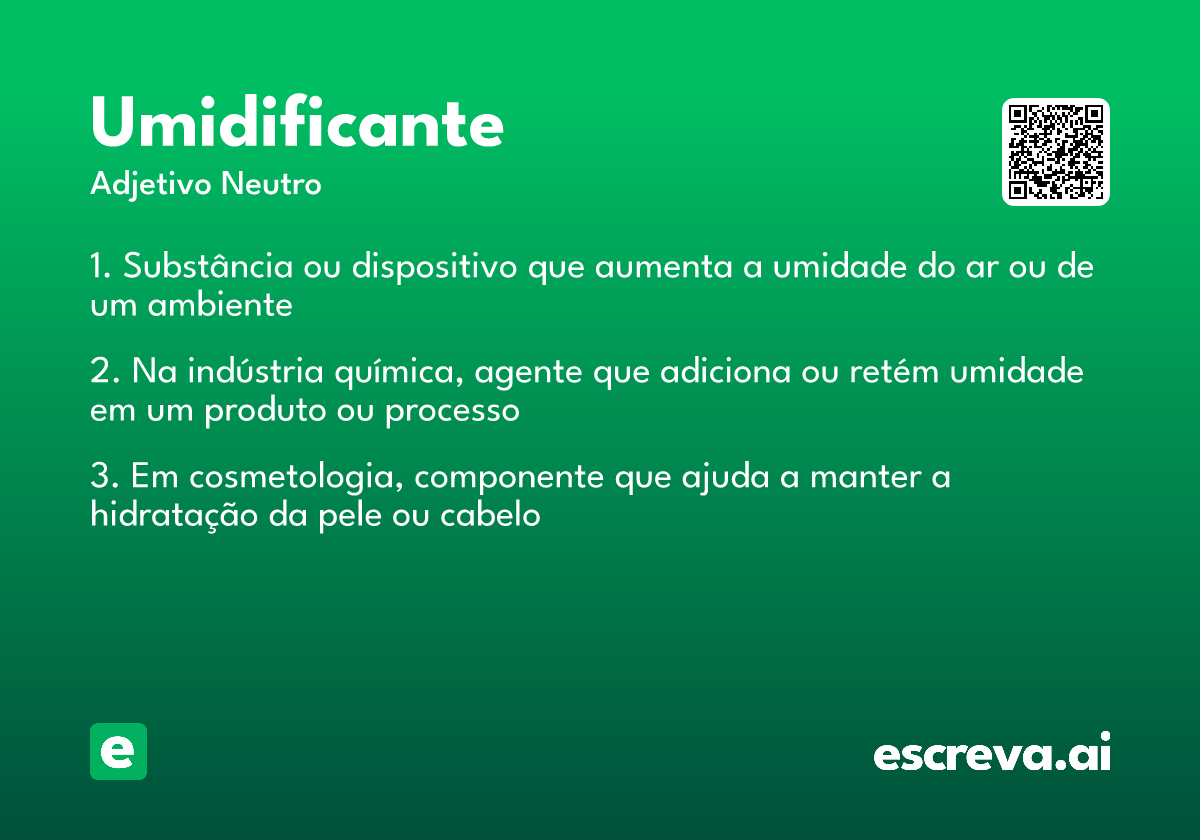 umidificante