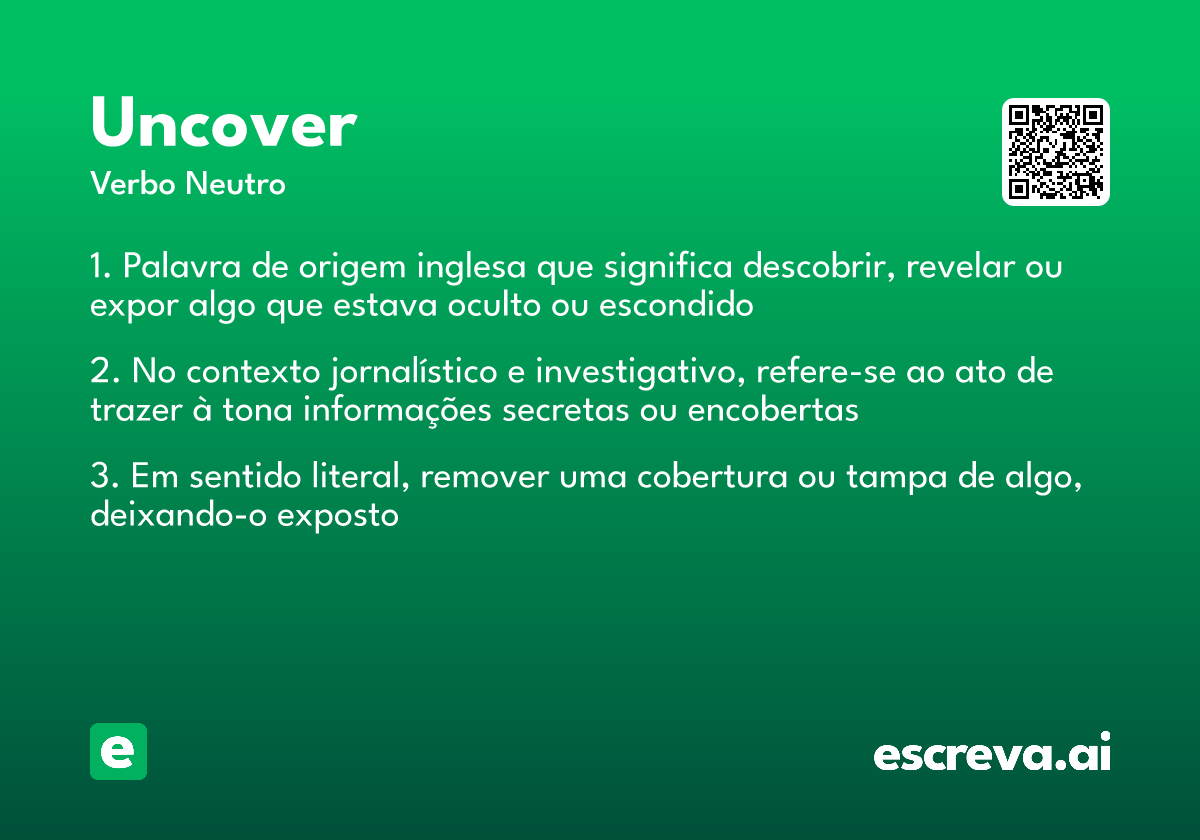 uncover