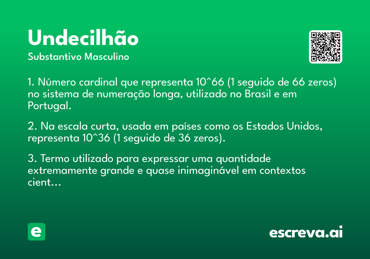 undecilhão
