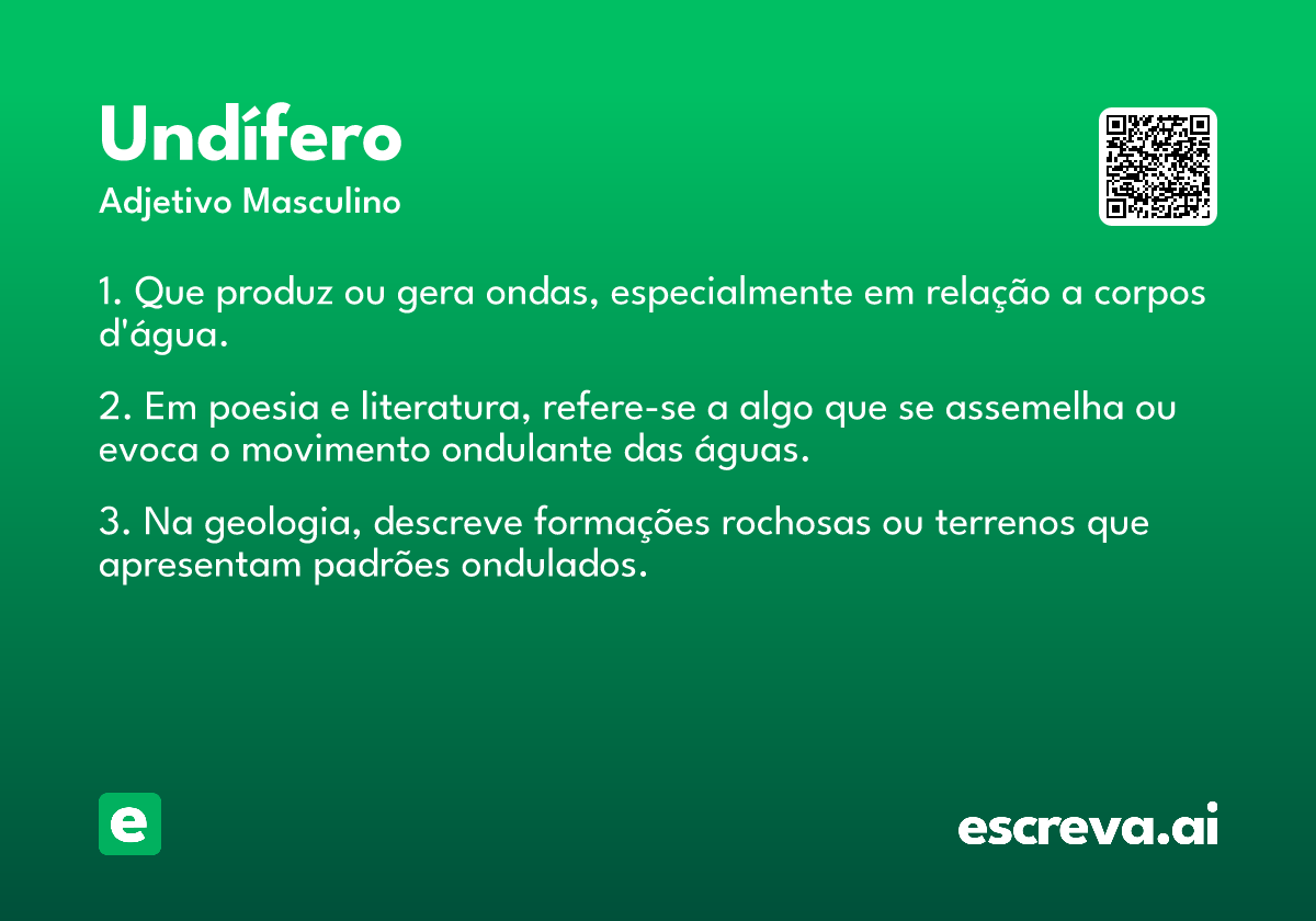 undífero