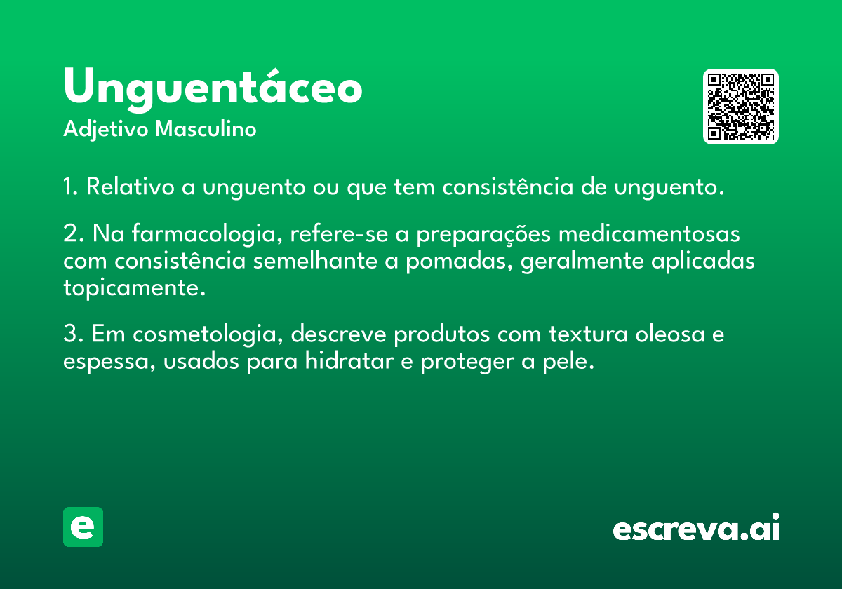 unguentáceo