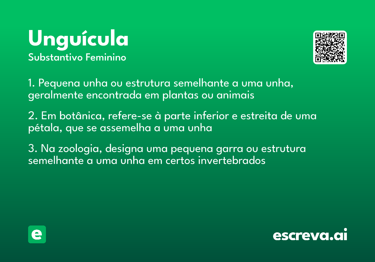 unguícula