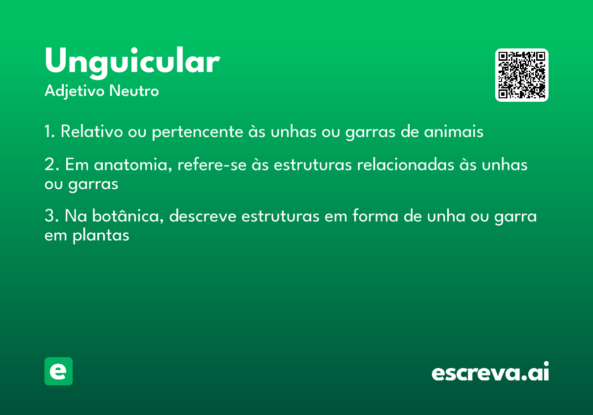 unguicular