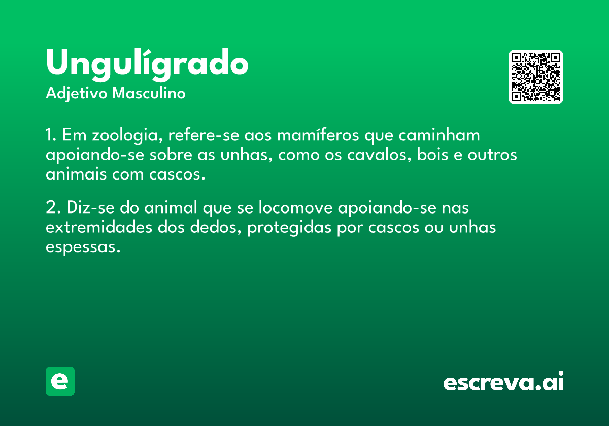 ungulígrado