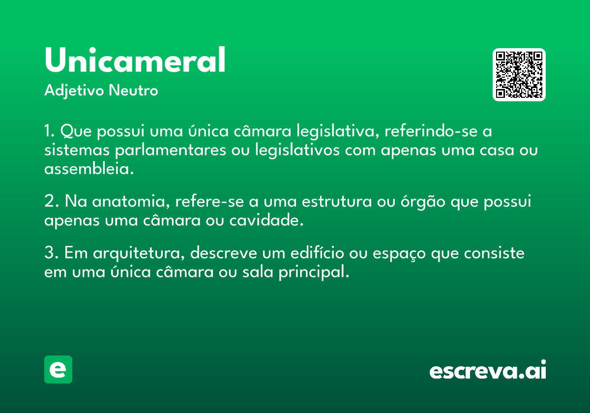 unicameral