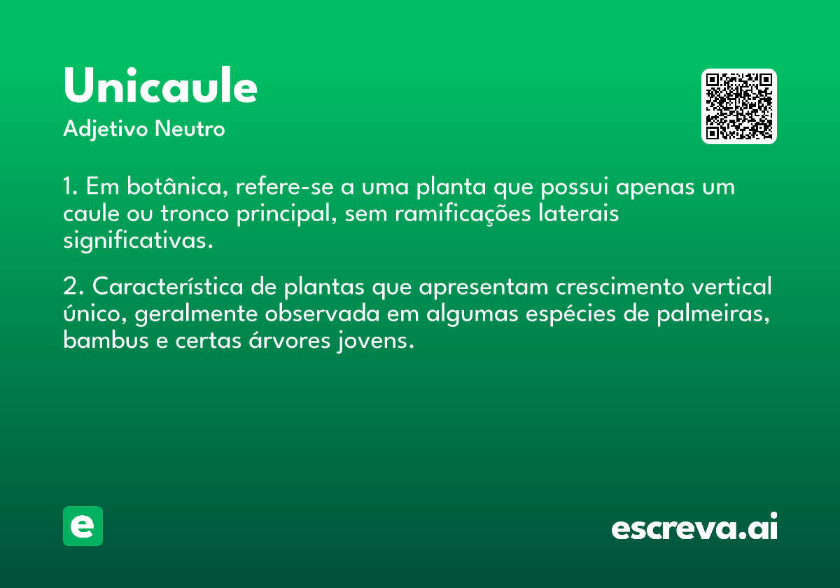 unicaule