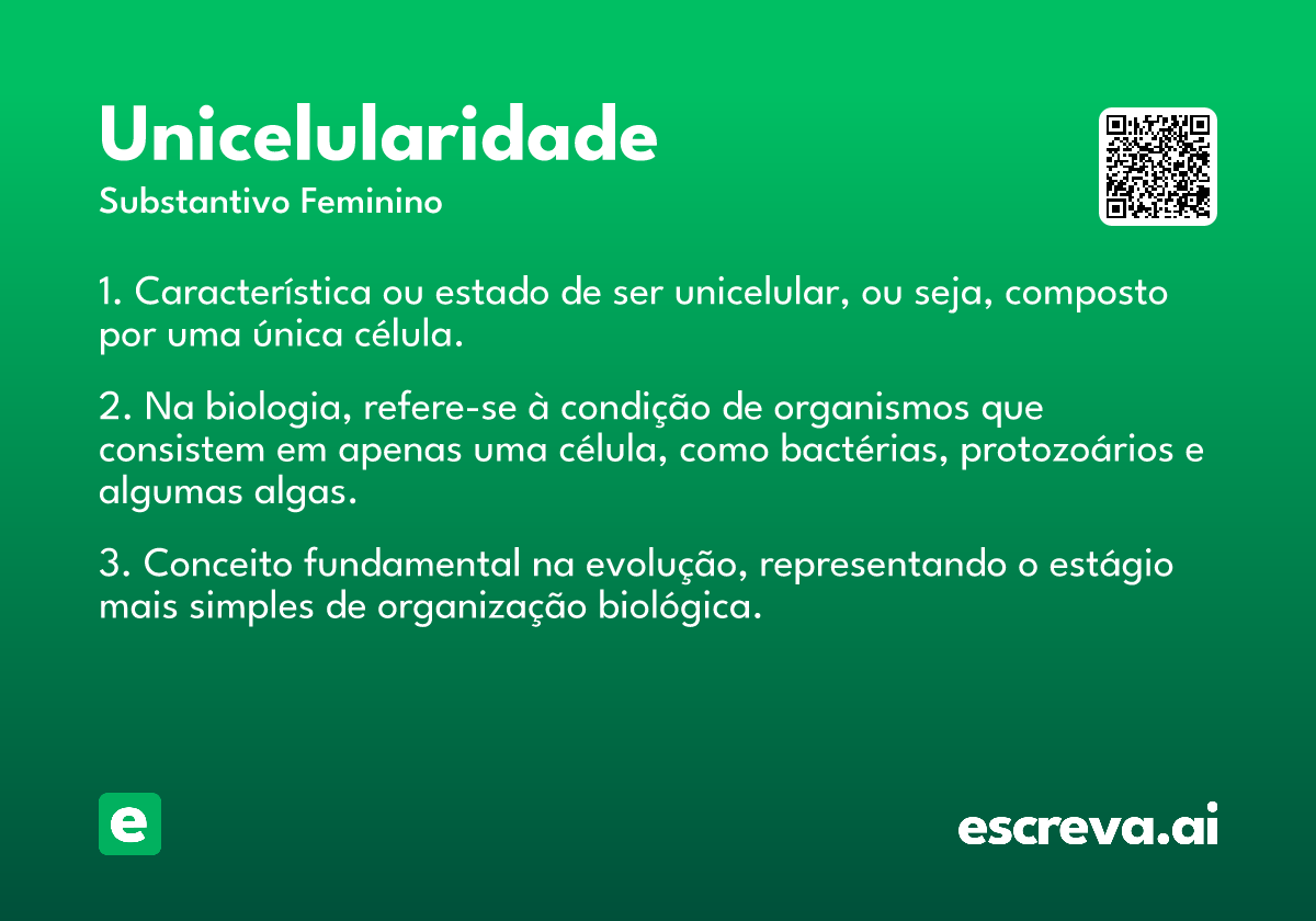 unicelularidade