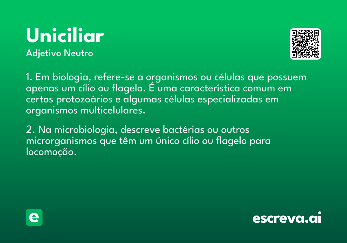 uniciliar
