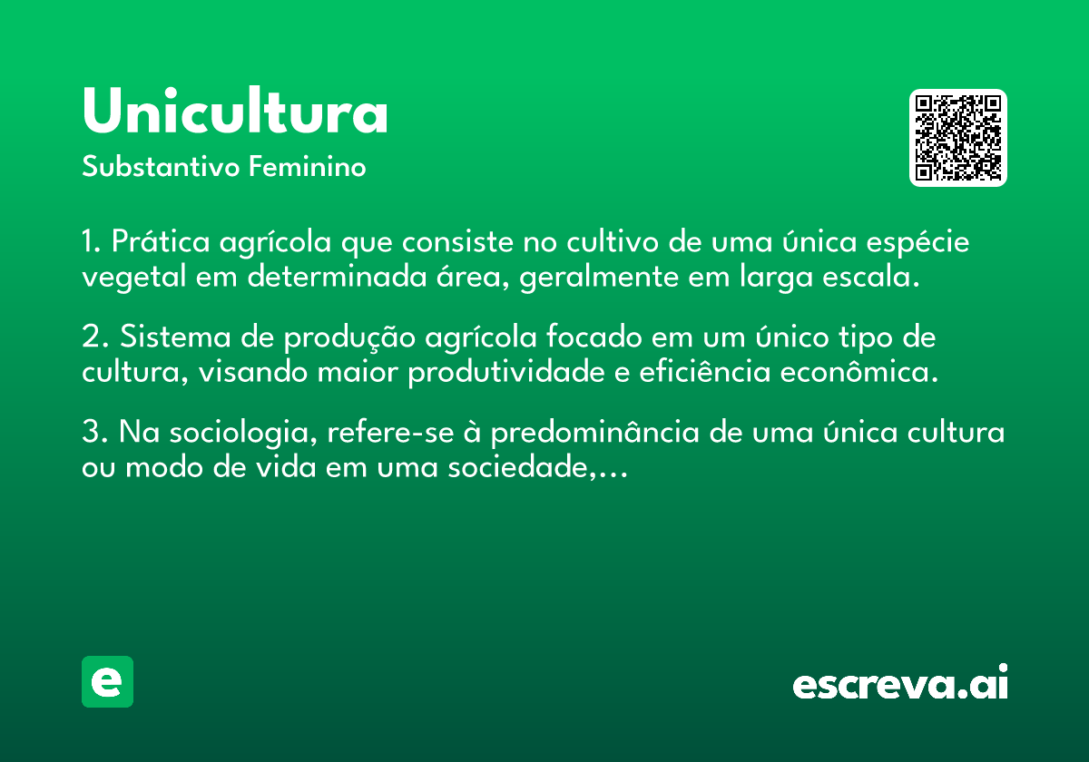 unicultura
