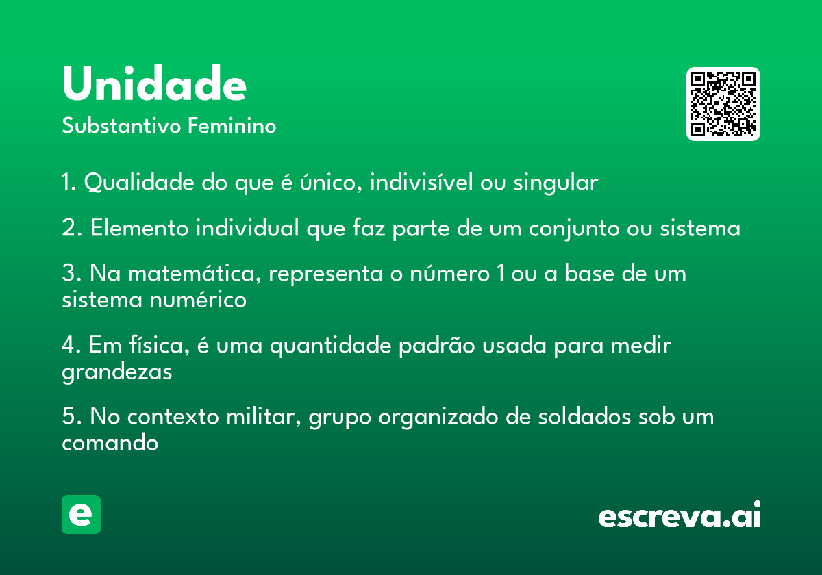 unidade