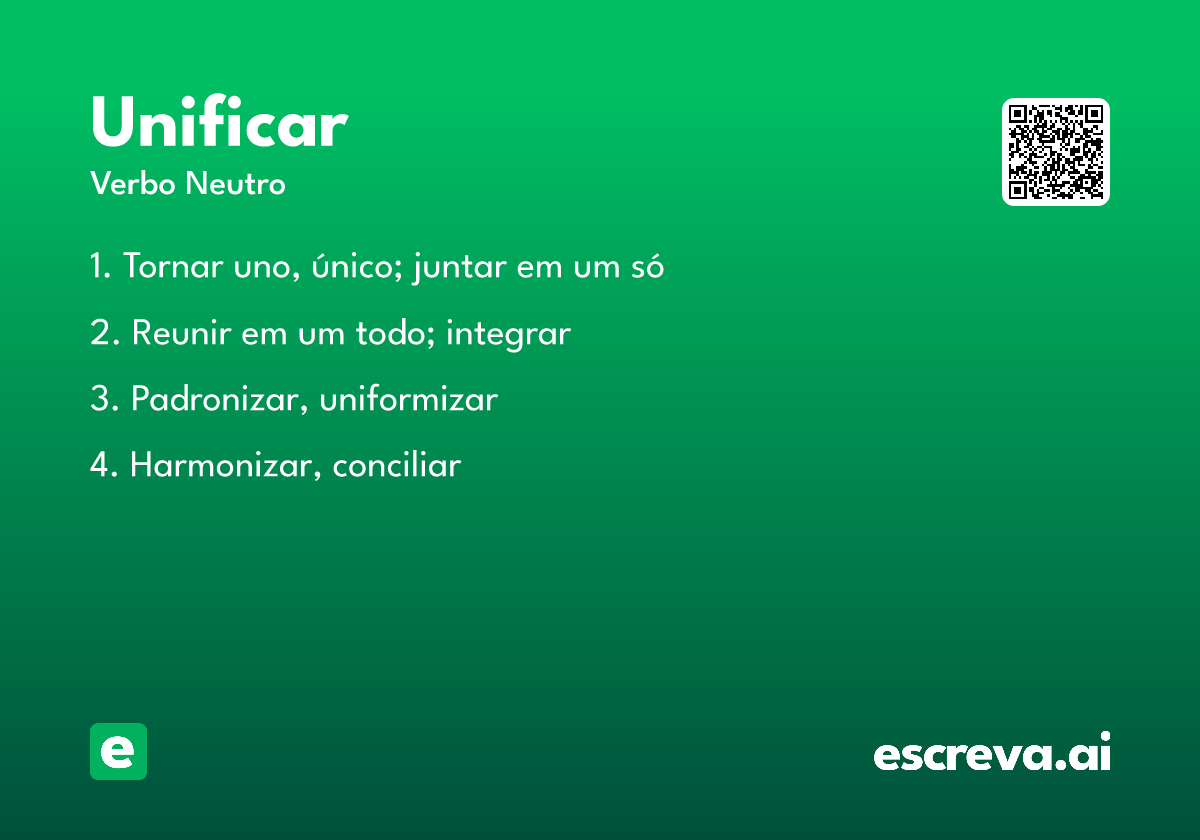 unificar